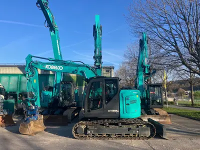 Raupenbagger Kobelco SK140SRLC-7, Powertilt OQ70