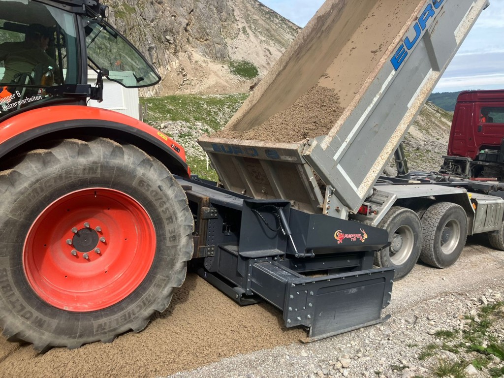 Kieseinbaumaschine Reptail TM