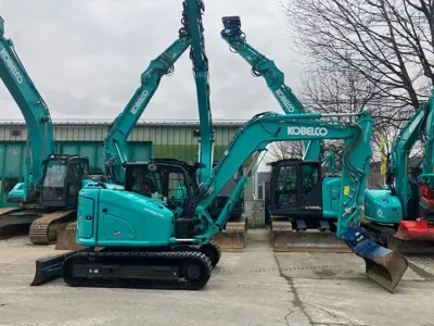 Kobelco SK85MSR-7, 10to Raupenbagger