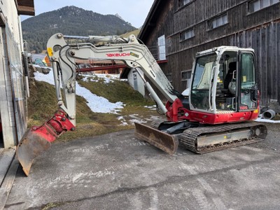 Takeuchi Raupenbagger TB370 gebr, mit Stahlketten