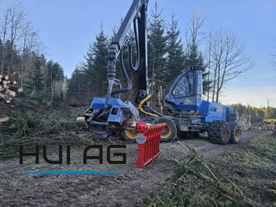 Reisigrechen für Forstkran & Traktor – HUI AG