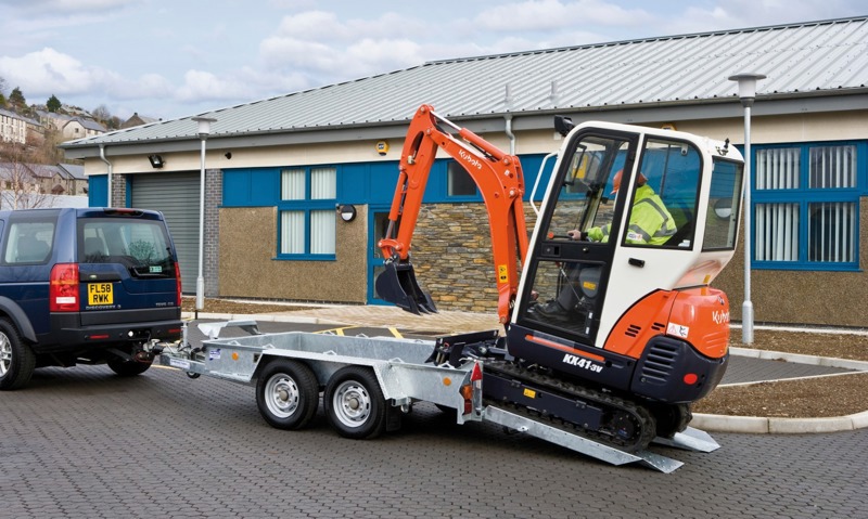 Ifor Williams Baumaschinenanhänger GH94 2.7t