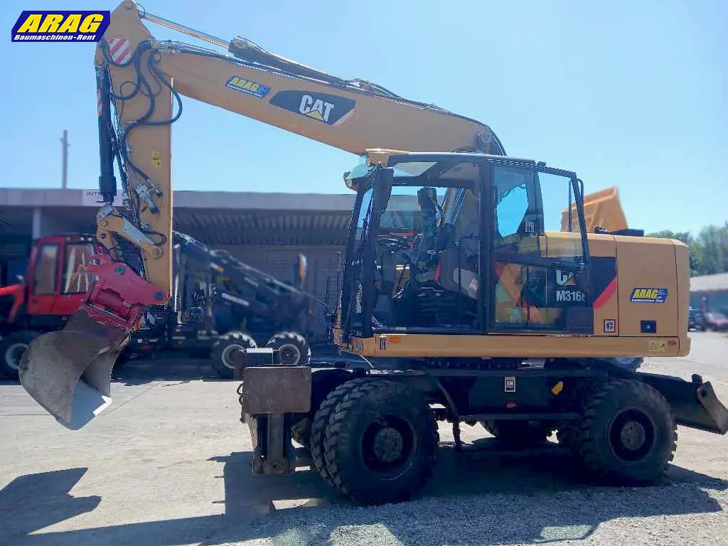 Cat M316F Mobilbagger