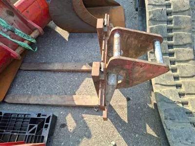 Palettengabel für Baggeranbau