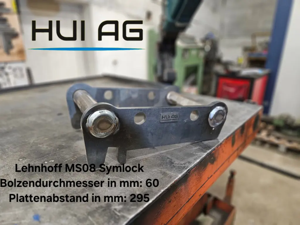 Adapterplatte Lehnhoff MS08 Symlock / Anschweissrahmen