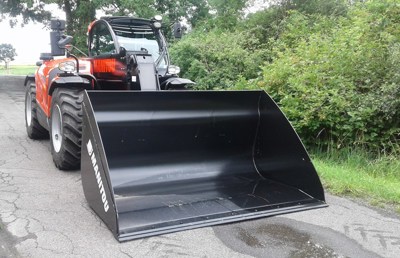 Grossraumschaufel Volumenschaufel Leichtgutschaufel Teleskoplader Hoflader Frontlader Pneulader Rad