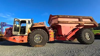 Sandvik TH550 Tunneldumper Untertagebau