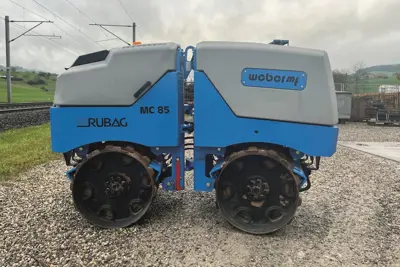 WEBER knickgelenkte Grabenwalze MC85 CCD