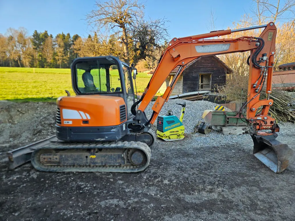 6.5t Bagger Doosan DX62 mit 2760h!