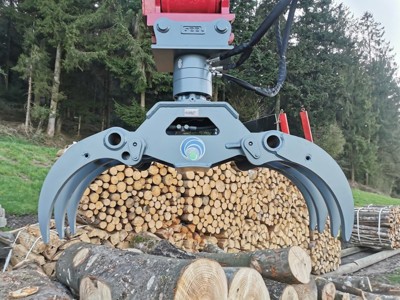 Massiver Allzweck-Greifer für Bagger von 4.0-6.0t