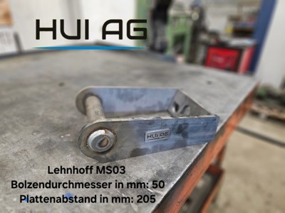 Anschweissrahmen Adapterplatte Lehnhoff