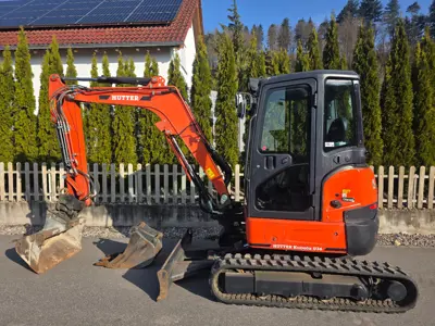Bagger Hutter Kubota U36 wie CAT Takeuchi Volvo
