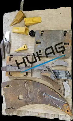 Reisszahn-Bausatz 580 mm für Bagger 2–4 t
