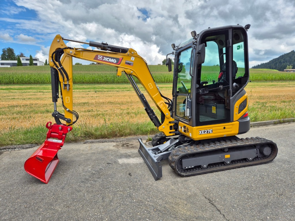 2.7t Raupenbagger XCMG XE27E Pro Kabine ab Lager!