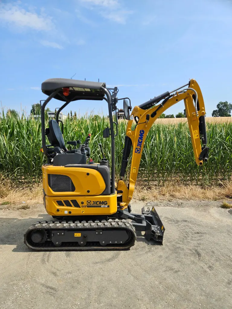 1.9t Minibagger XCMG XE19 Neumaschine ab Lager!