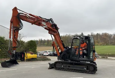 Raupen-Bagger Hitachi ZX 85 USB-6