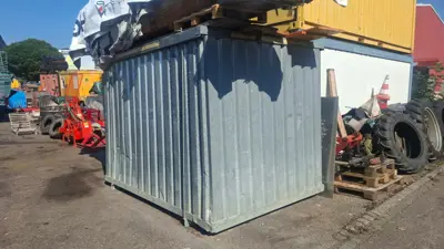 Material Stahl Container 3x2m