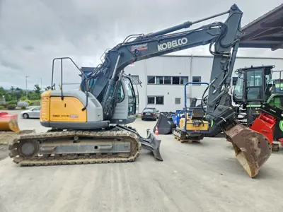 12t Bagger Kobelco-NH E115SR mit Zentralschmieranlage und Partikelfilter