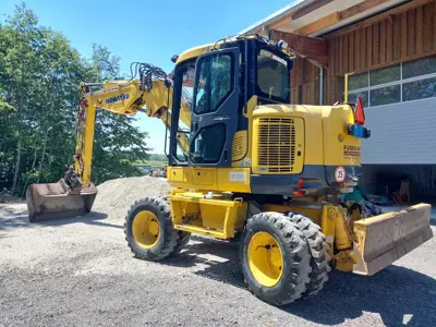 Komatsu Mobilbagger PW 118MR-8