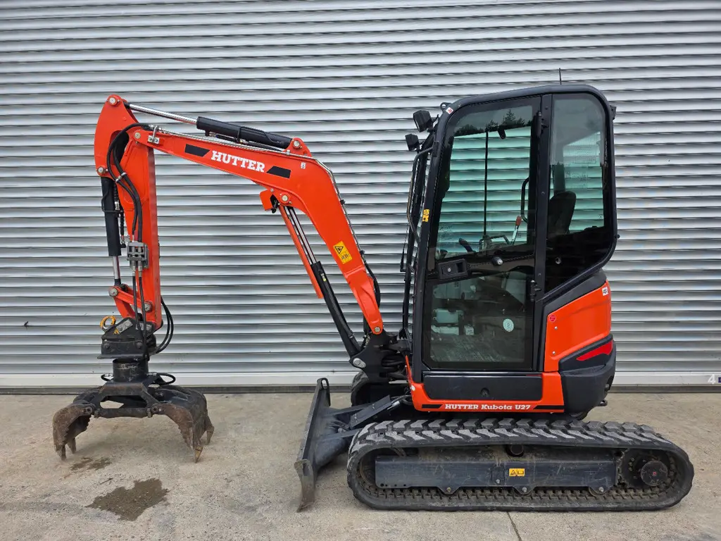 Bagger Hutter Kubota U27