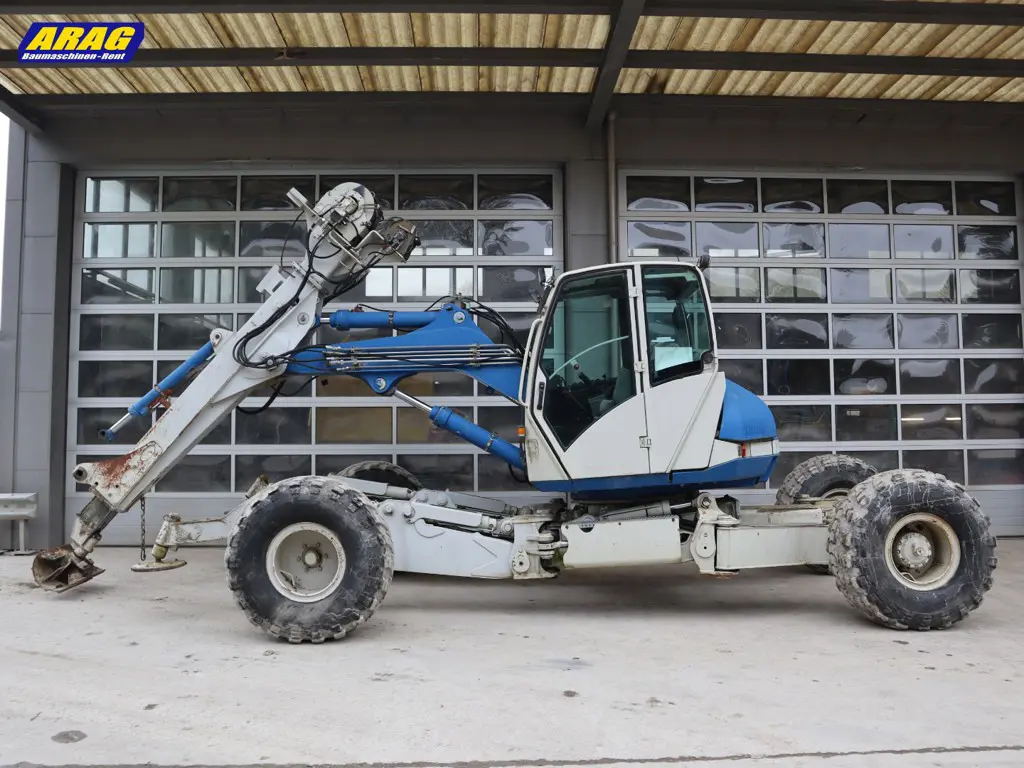 Kaiser S2 TF Schreitbagger mit Mäkler Ramme