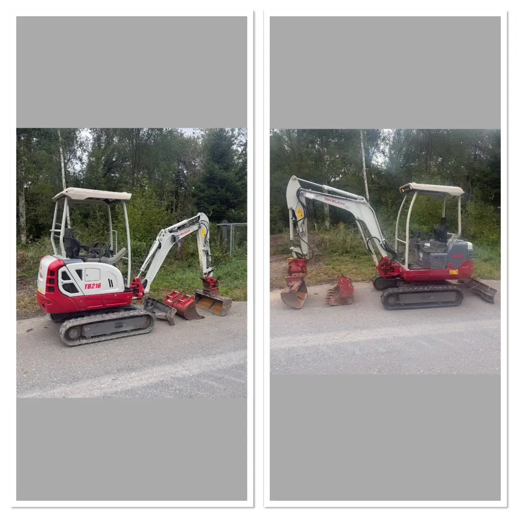 Takeuchi TB216 + 219
