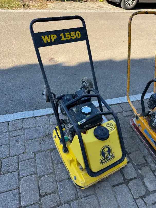 Wacker Rüttelplatte WP 1550 AW (Baujahr 2003)