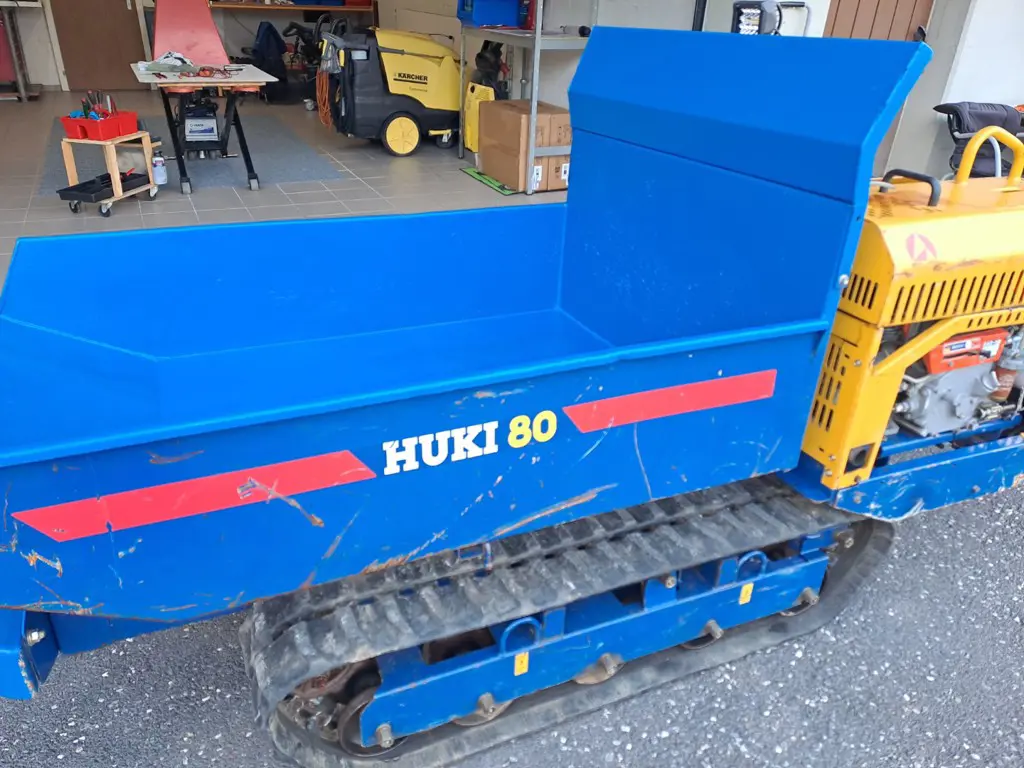 Raupendumper , transportkareten,HUTTER , Huki 80