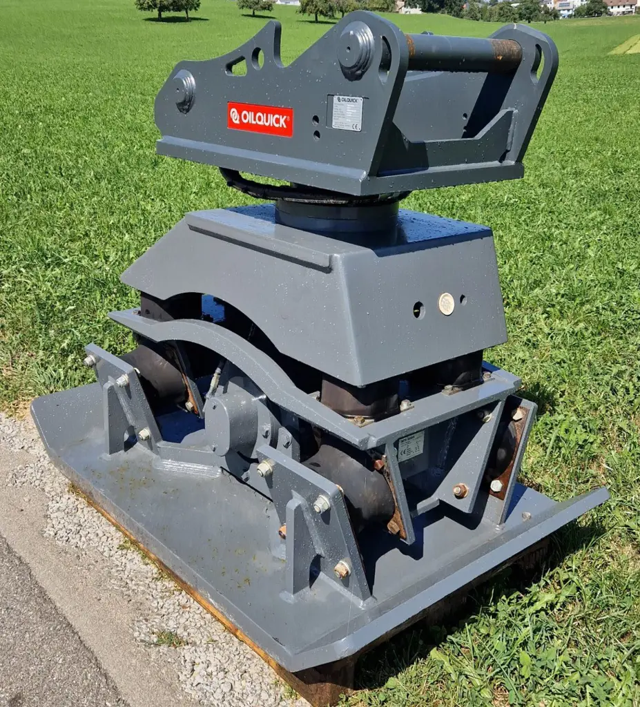Verdichter, Rüttelplatte, Anbauverdichter, Bagger