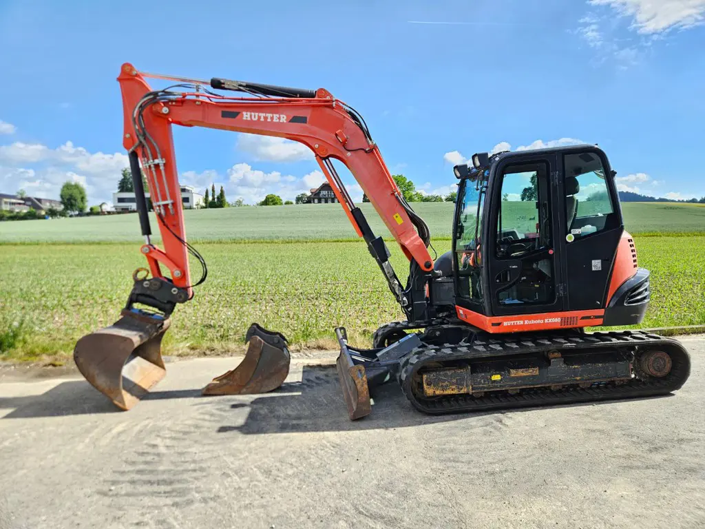 8t Bagger Kubota KX080-4a