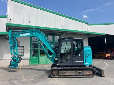 Kobelco SK85MSR-7 mit Huppiquick
