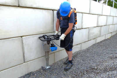 WEBER Vibrostampfer SRE 300 mit Akku