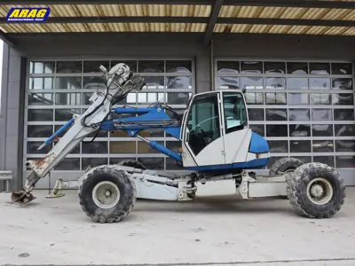 Kaiser S2 TF Schreitbagger mit Mäkler Ramme