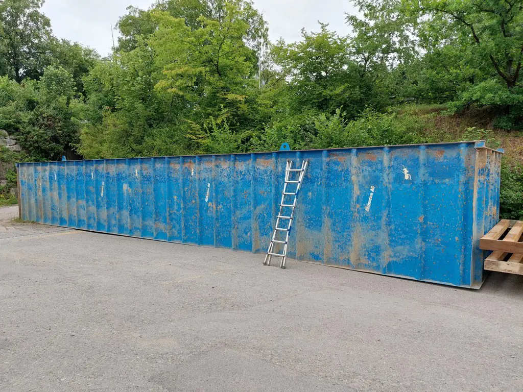 Radwaschanlage, Stahlbehälter für Waschstrasse