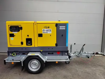 Atlas Copco QAS 45 S5 mit Fahrwerk