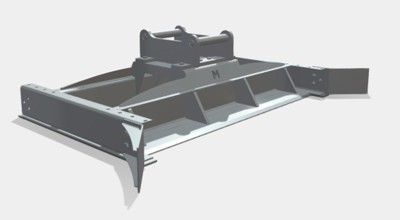 Planierbalken für Baggeranbau