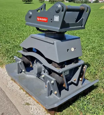 Verdichter, Rüttelplatte, Anbauverdichter, Bagger