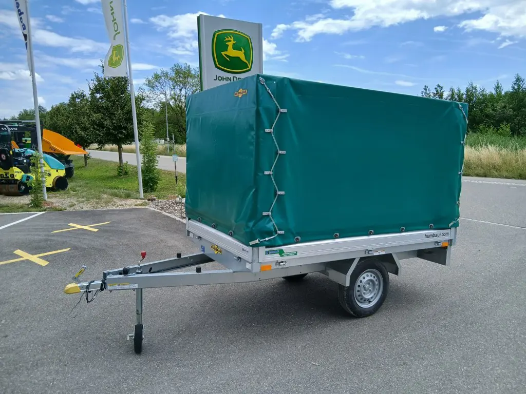 Humbaur HU 752314 mit Planen-Aufbau