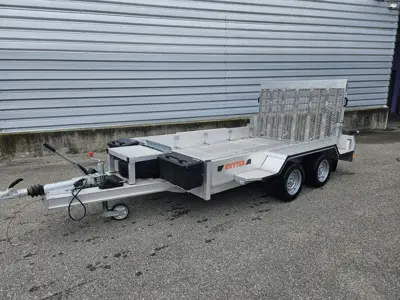 Anhänger Hutter HA 35 voll Alu