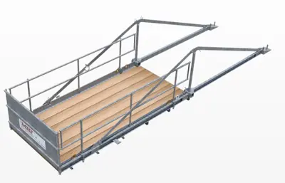 MS- Plattform 4.00 x 1.80m