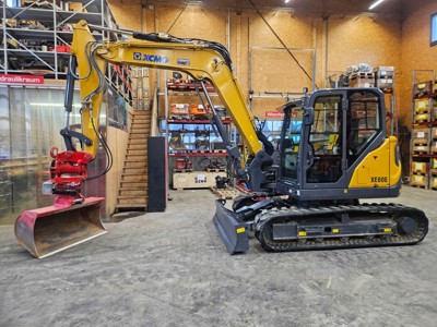 9t Raupenbagger XCMG XE80E mit Tiltrotator