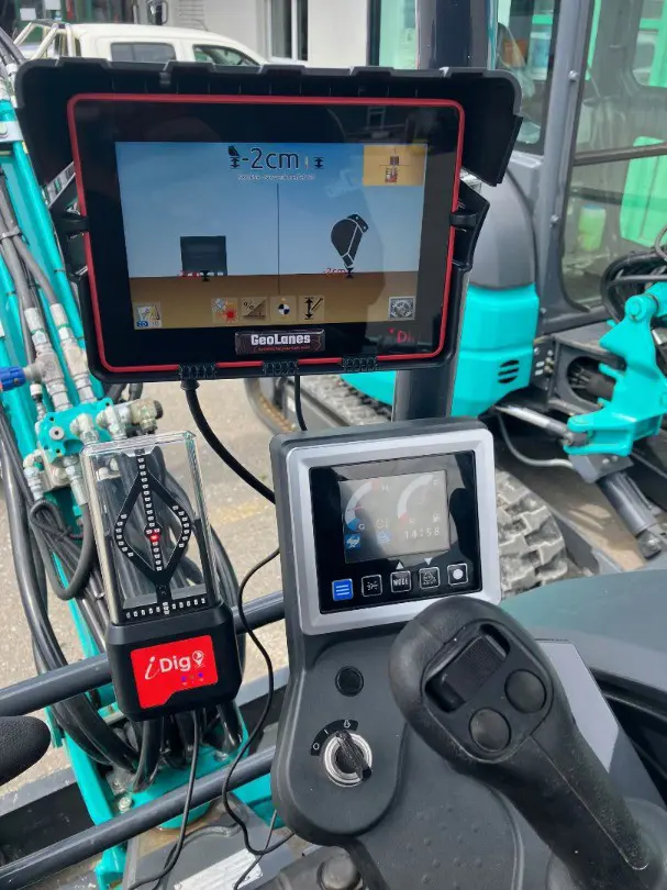 Baggersteuerung 2D/3D inkl. GPS Stock