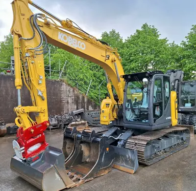 Pelle sur chenilles Kobelco SK140SRLC-7 (EN)