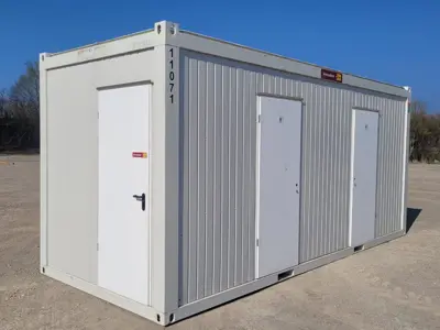 Sanitär-Container Damen/Herren   femmes/hommes