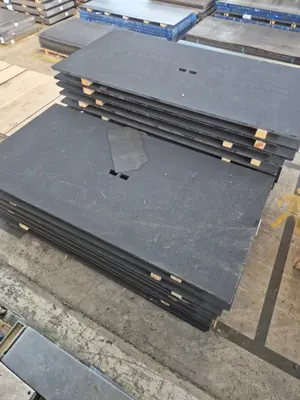 Überfahrblech Stahl 3000x1500x30mm beschichtet