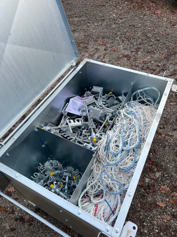 Seitenschutzgitter Safe-Gard, Spider-Net