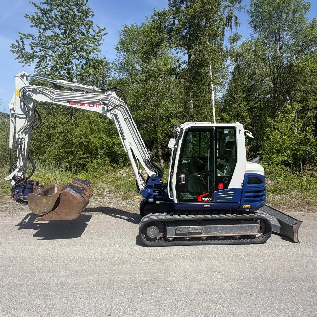 Takeuchi TB290 Martin Quick/Zentralschmierung