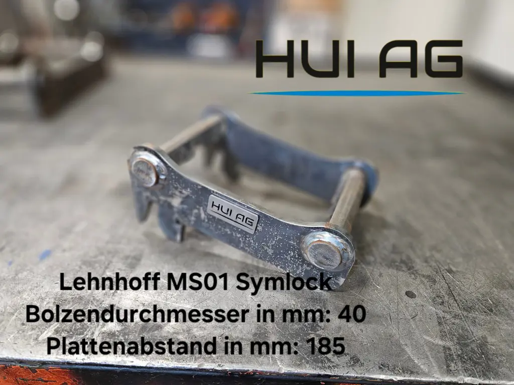 Adapterplatte Lehnhoff MS01 Symlock / Anschweissra