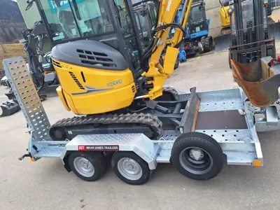 REMORQUE PORTE-ENGINS DIGGER PLANT 3217A REGLABLE