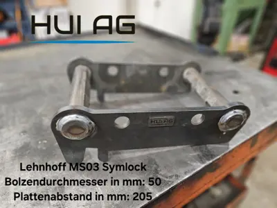 Adapterplatte Lehnhoff MS03 Symlock / Anschweissrahmen